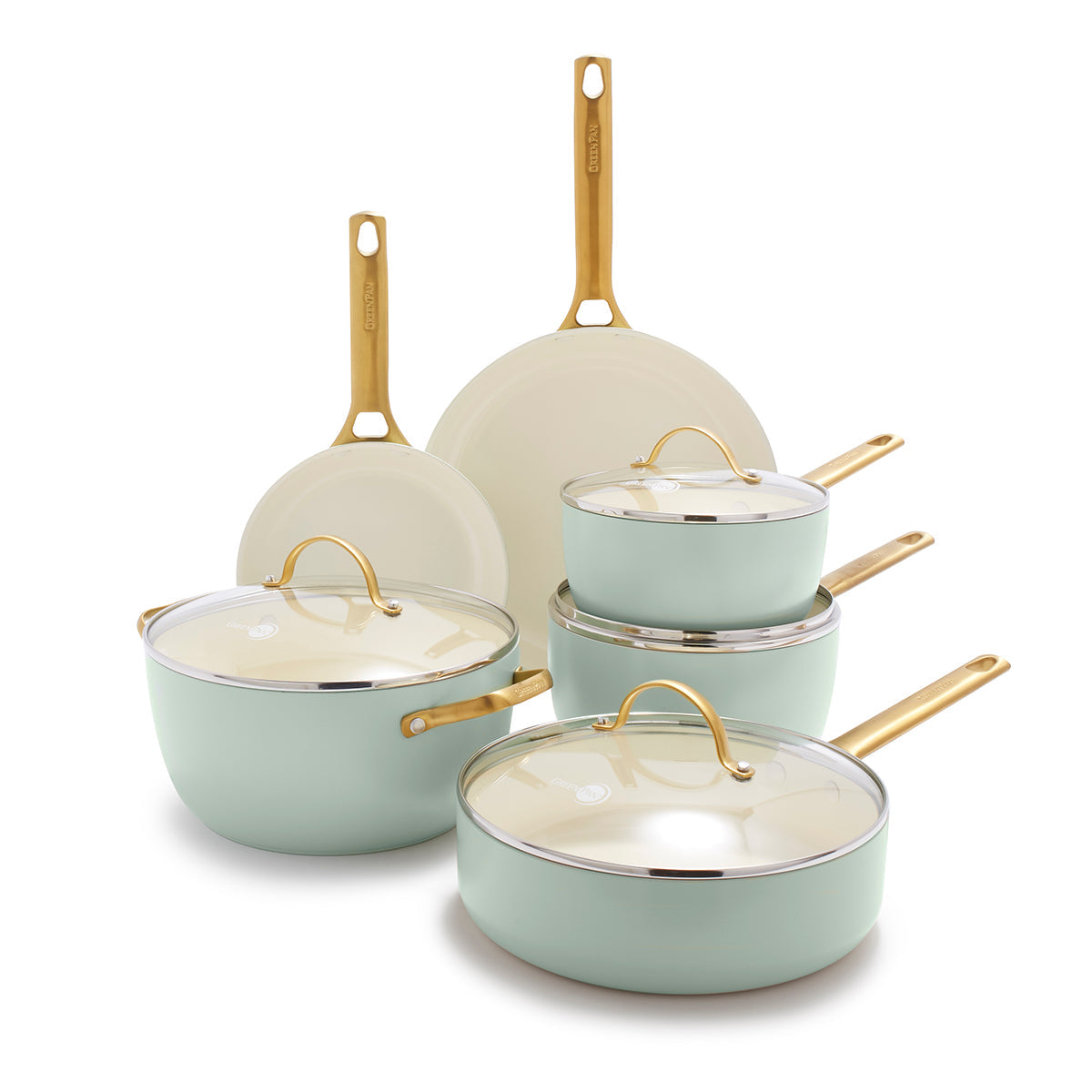 Reserve Ceramic Non-Stick 10-Piece Cookware Set | Julep