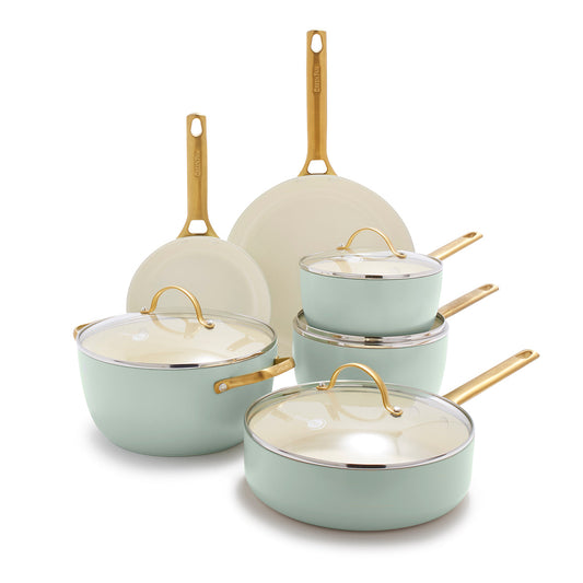 Reserve Ceramic Non-Stick 10-Piece Cookware Set | Julep