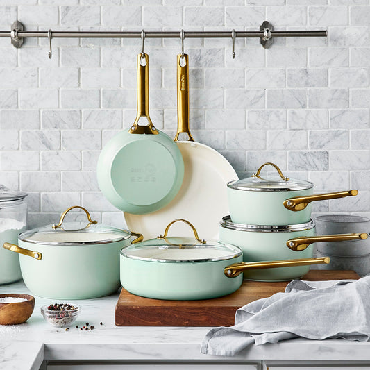 Reserve Ceramic Non-Stick 10-Piece Cookware Set | Julep