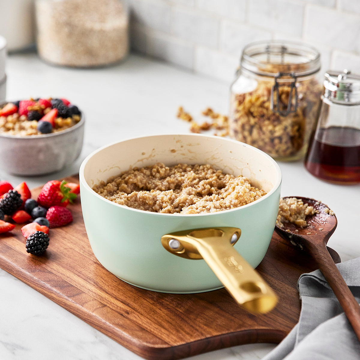 Reserve Ceramic Non-Stick 10-Piece Cookware Set | Julep
