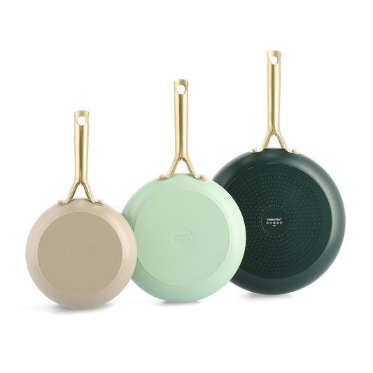 Shades 3-Piece Frypan Set, Natural