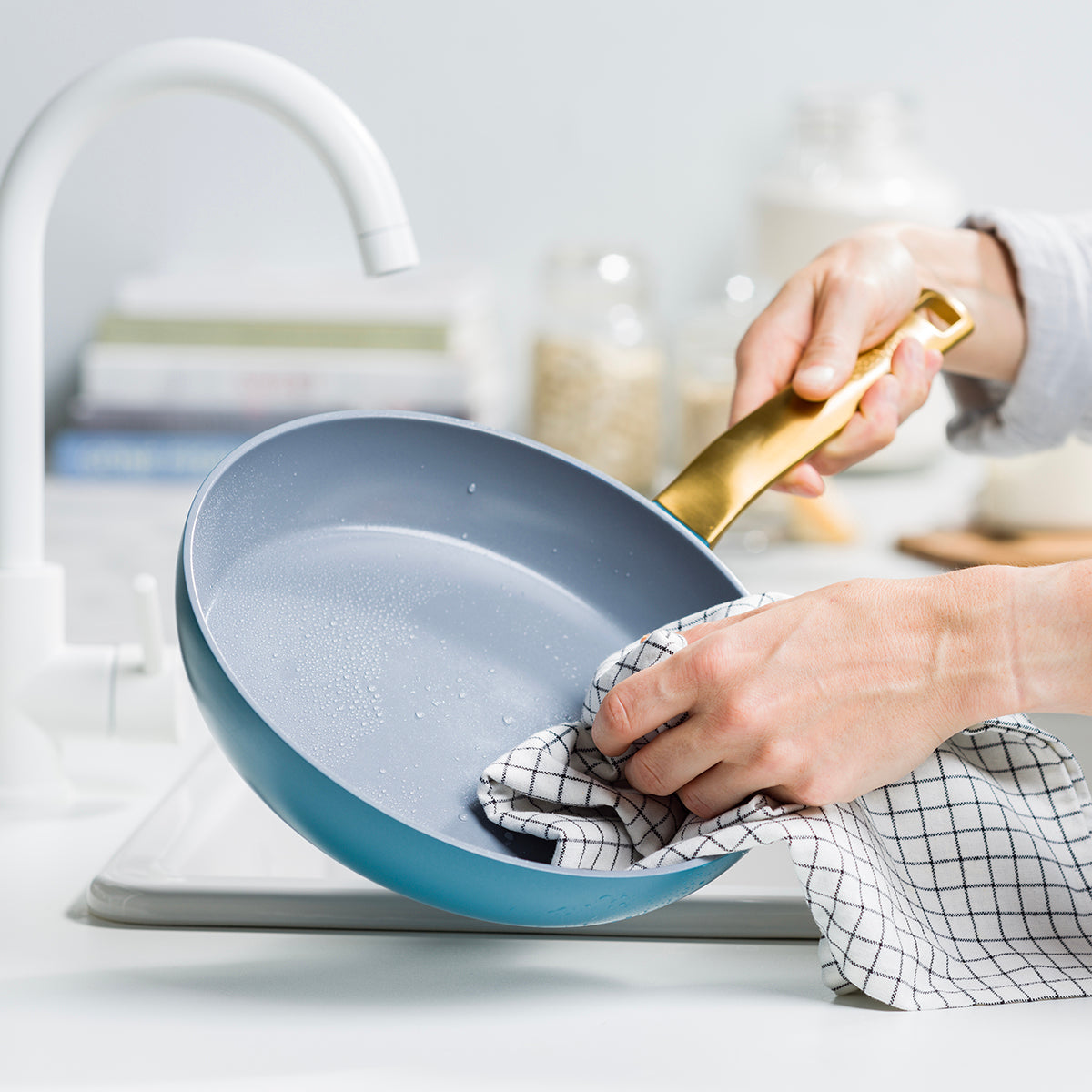 Evolution 2-Piece Frypan Set, Blue