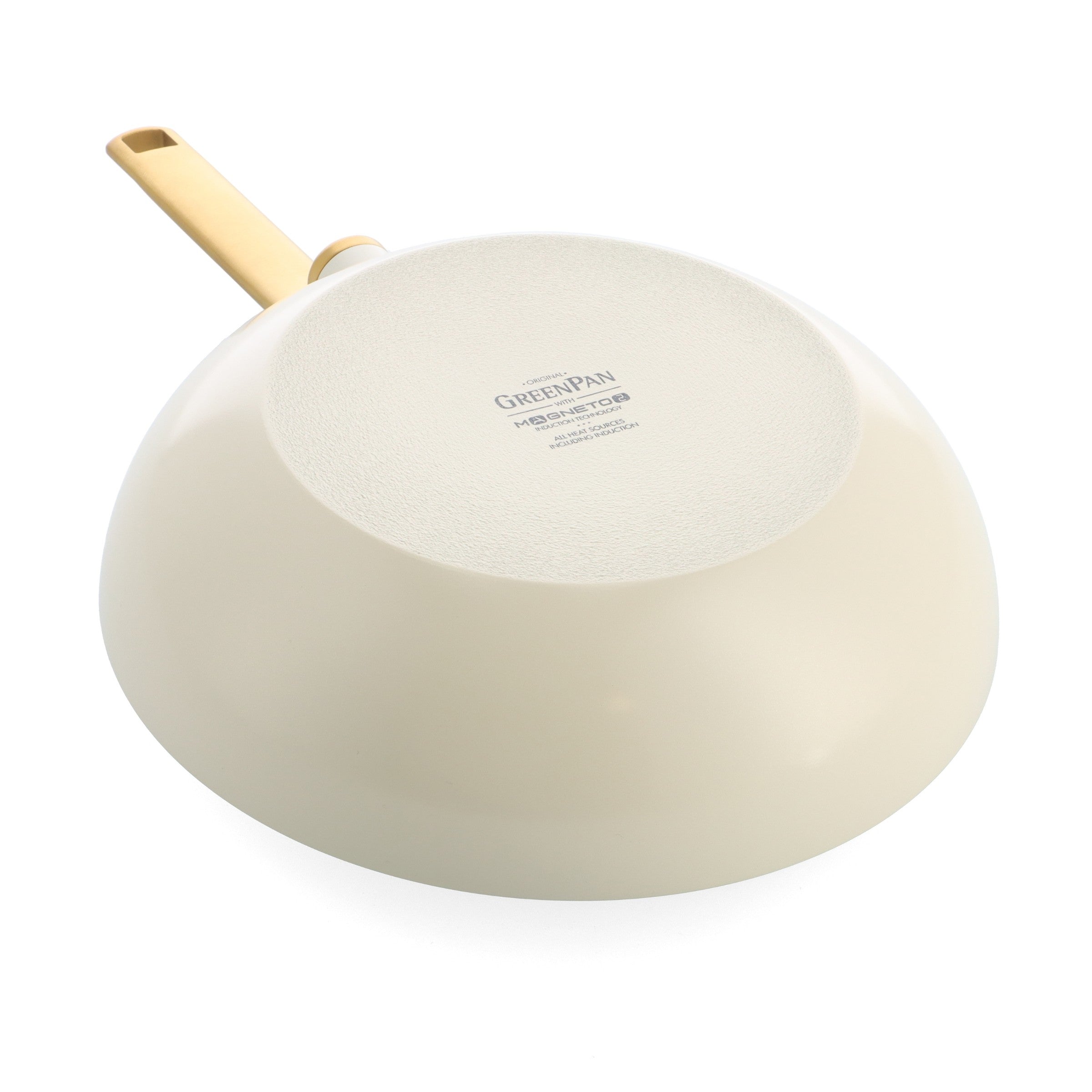 Evolution Wok 28cm Cream