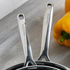 MIRRORED STAINLESS STEEL HANDLES