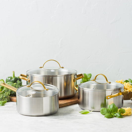 Reserve Stainless 6-Piece Cookware Set