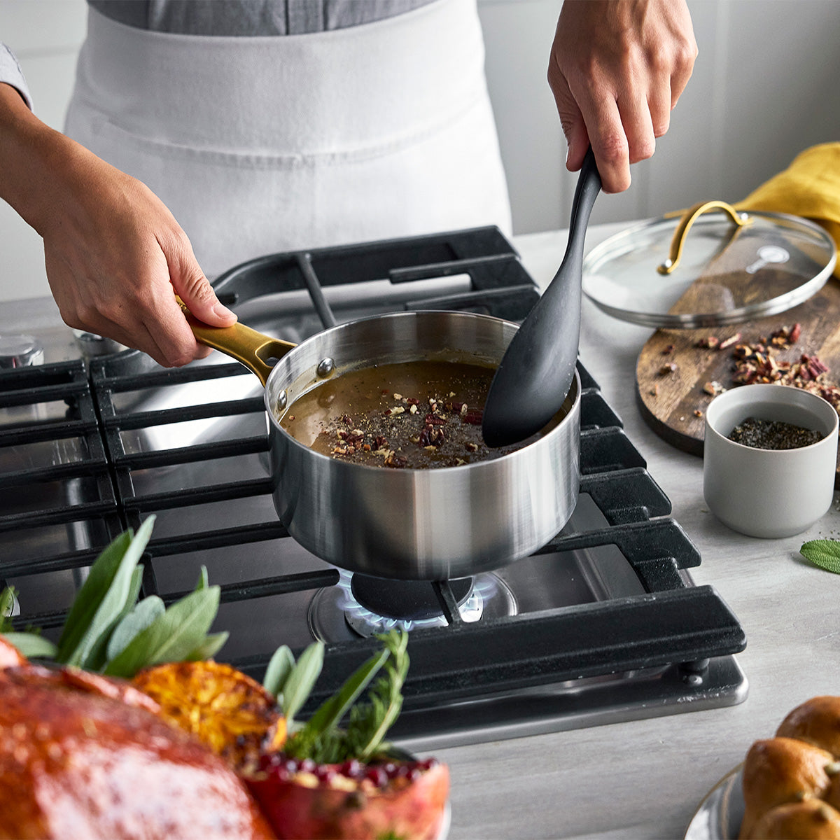 Reserve Stainless 6-Piece Cookware Set
