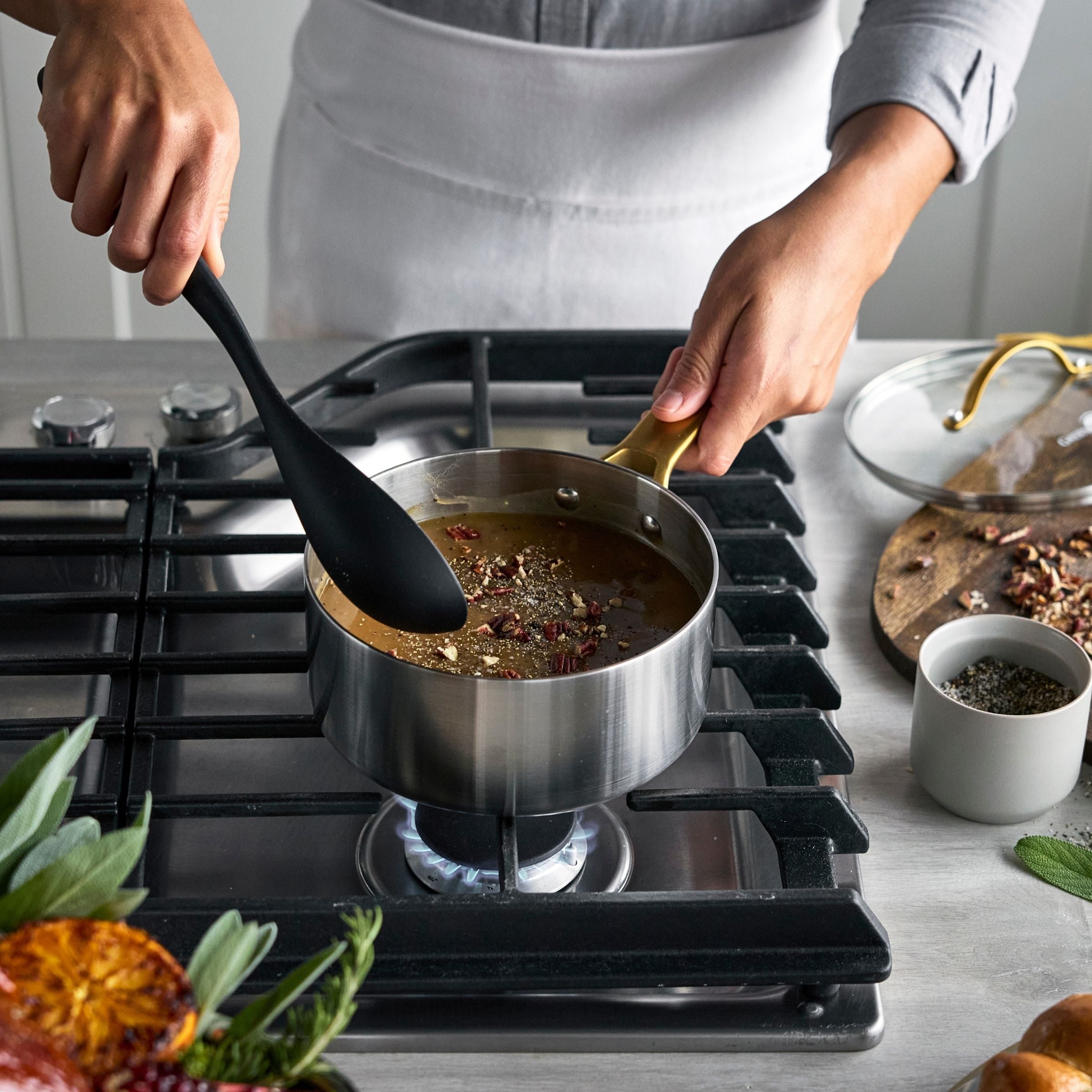 ENVIORN Preparation Series 3点セット Padova Reserve 3 Ply Stainless Steel 3 Piece Set – Greenpan UK