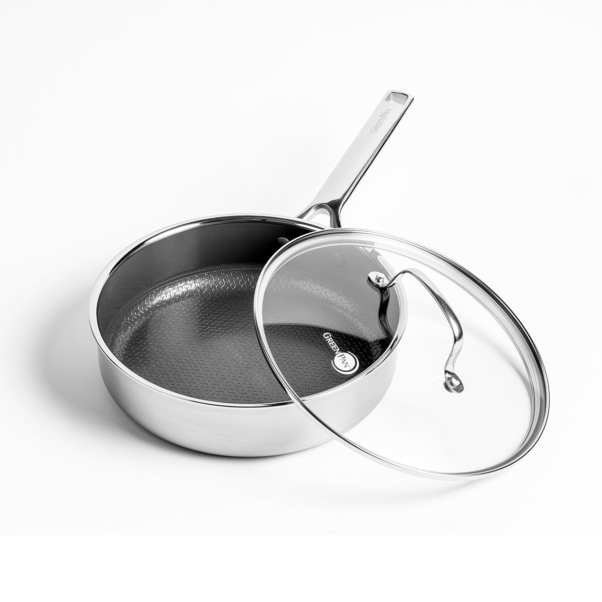 Apex Hybrid Ceramic Non-Stick 2.88-Litre Sauté Pan with Lid