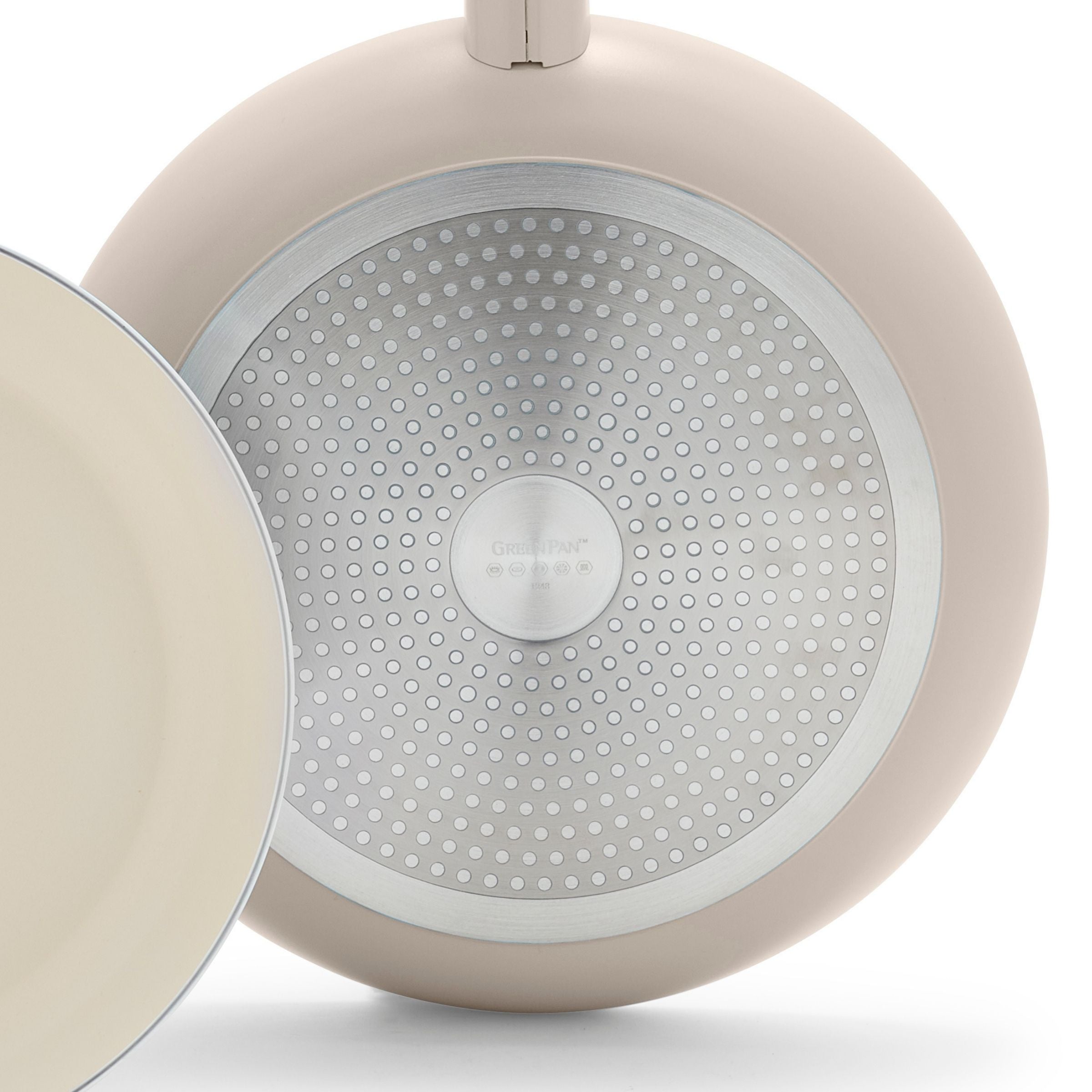 Essence 2 Piece Frypan Set 26cm & 30cm Taupe