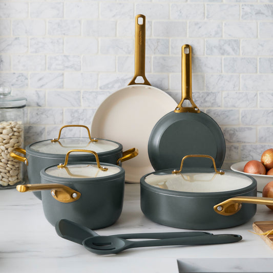 Reserve Pro 10-Piece Cookware Set, Pine Green