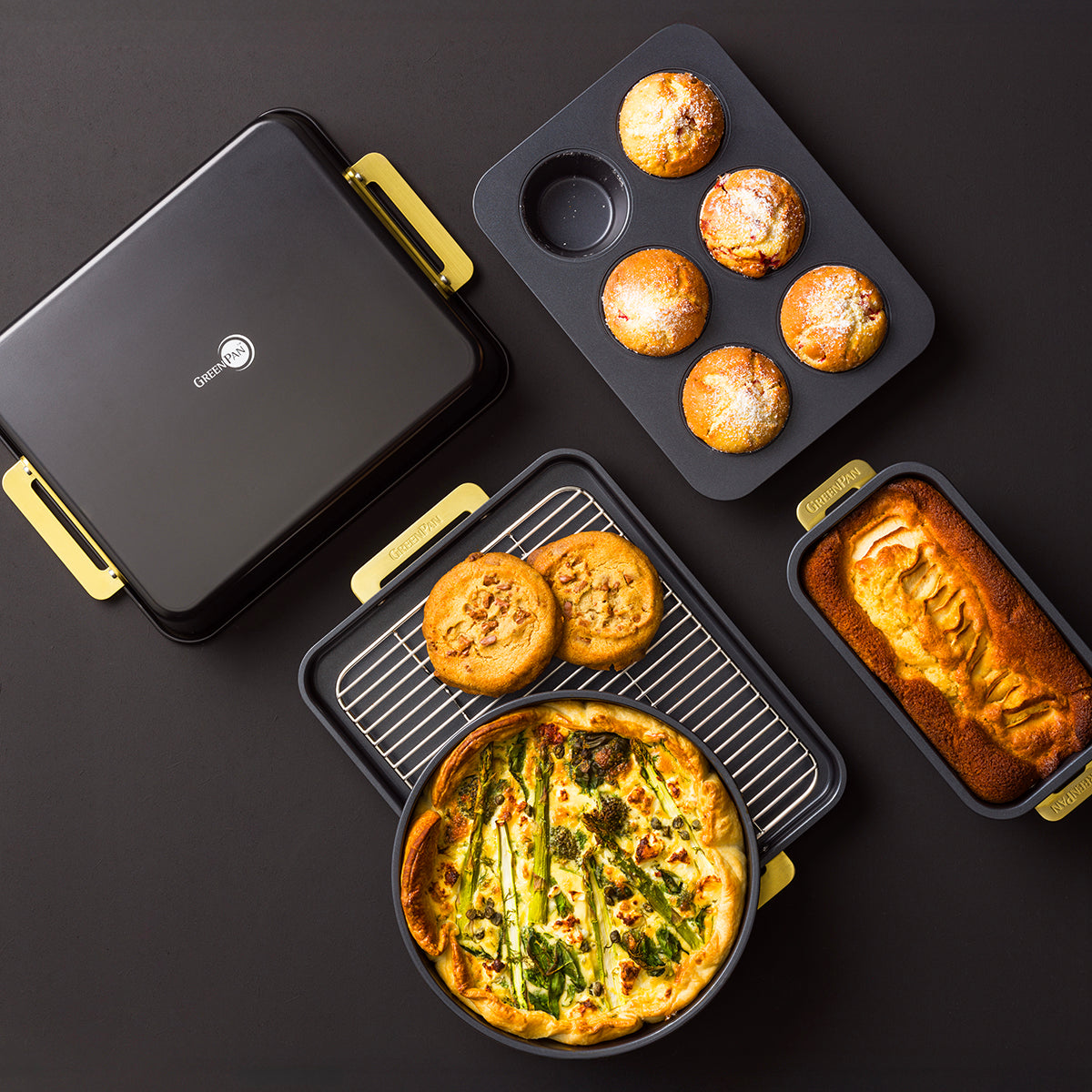 Reserve Bakeware 6-Piece Bakeware Set | Black