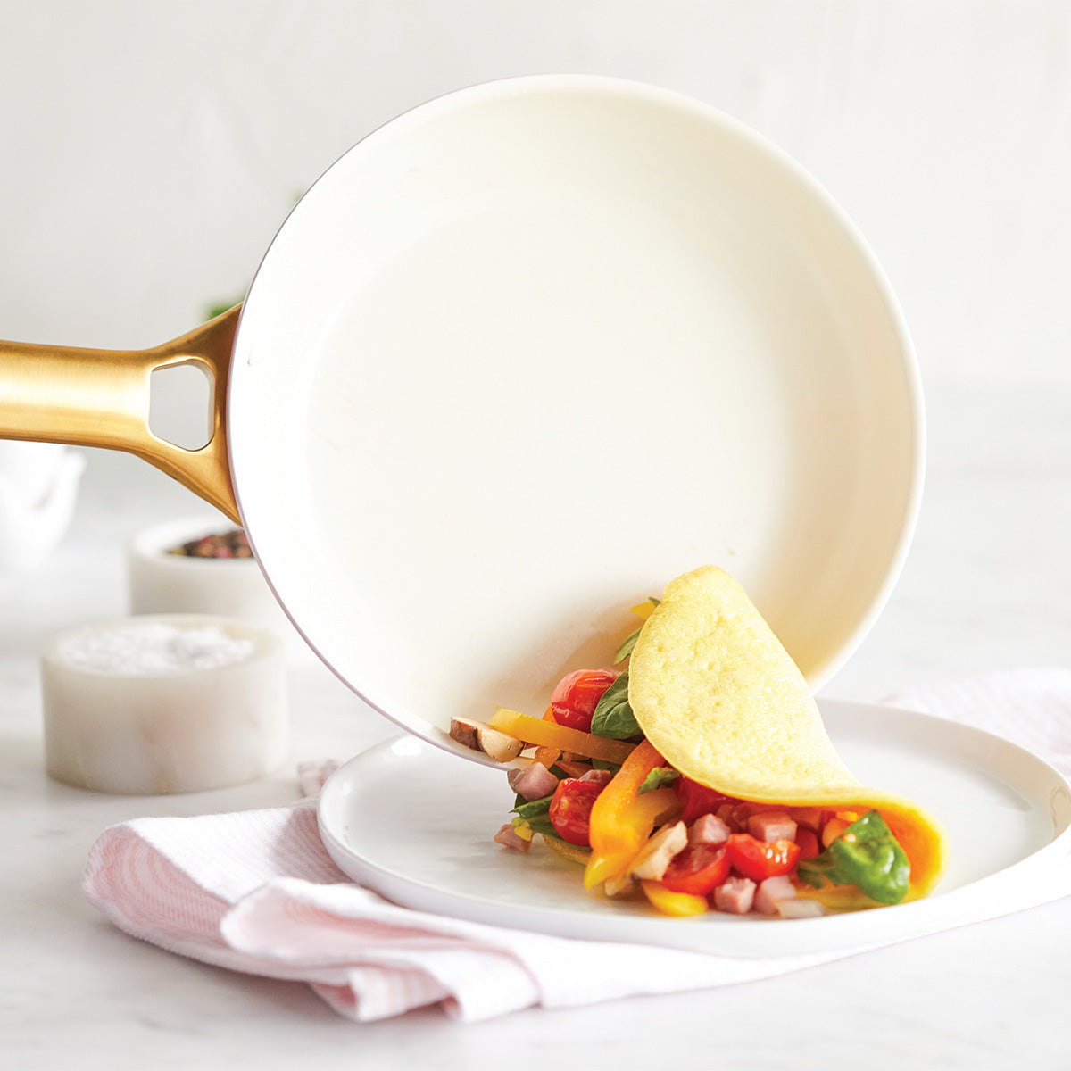Reserve Ceramic Non-Stick 20cm Frypan | Blush