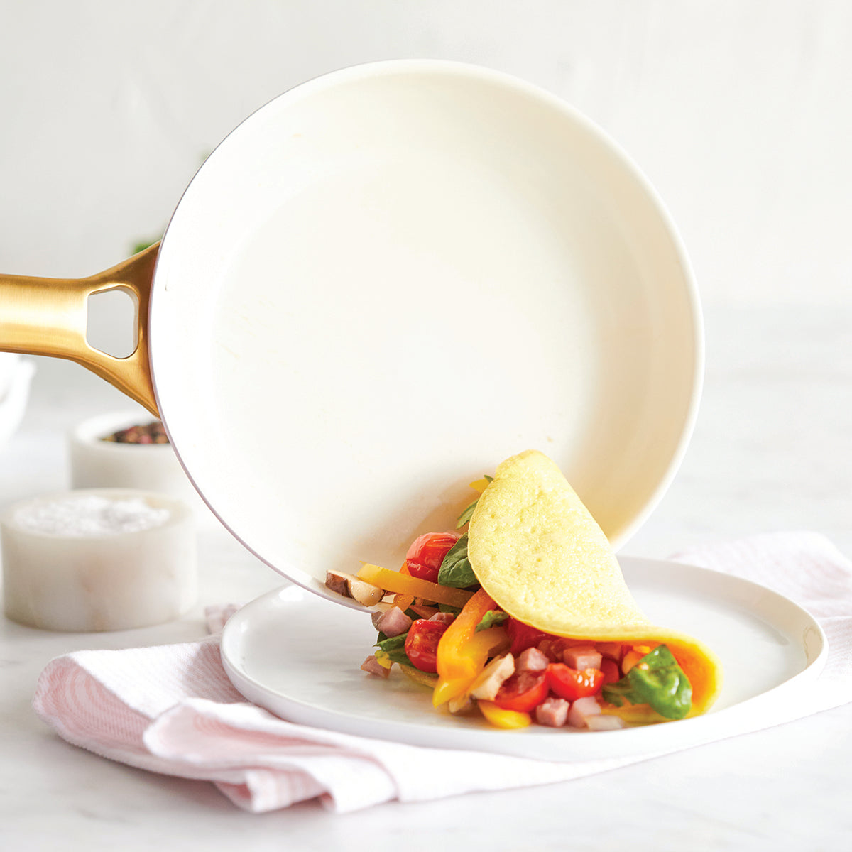 Reserve Ceramic Non-Stick 24cm Frypan | Blush