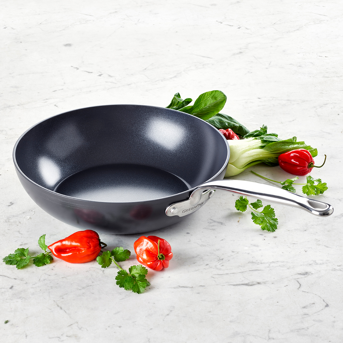 Barcelona Ceramic Non-Stick 28cm Wok