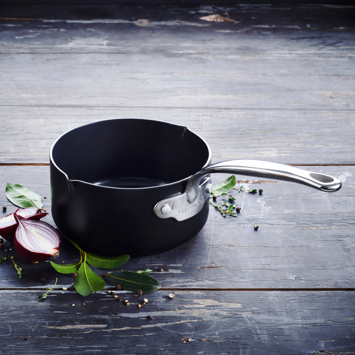 Barcelona Ceramic Non-Stick 1.4-Litre Saucepan