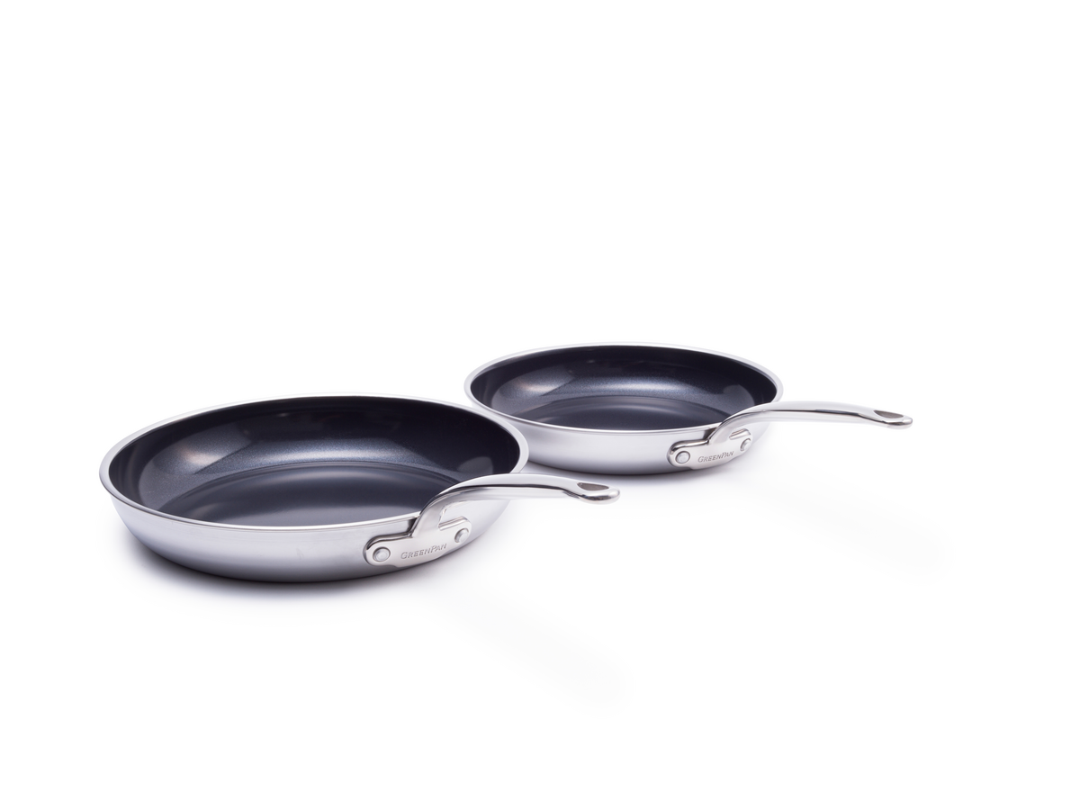 Barcelona Pro Frypan 2 Piece Set - 24cm & 28cm with Protector