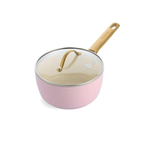 Padova Reserve Pink Saucepan 6 Piece Set
