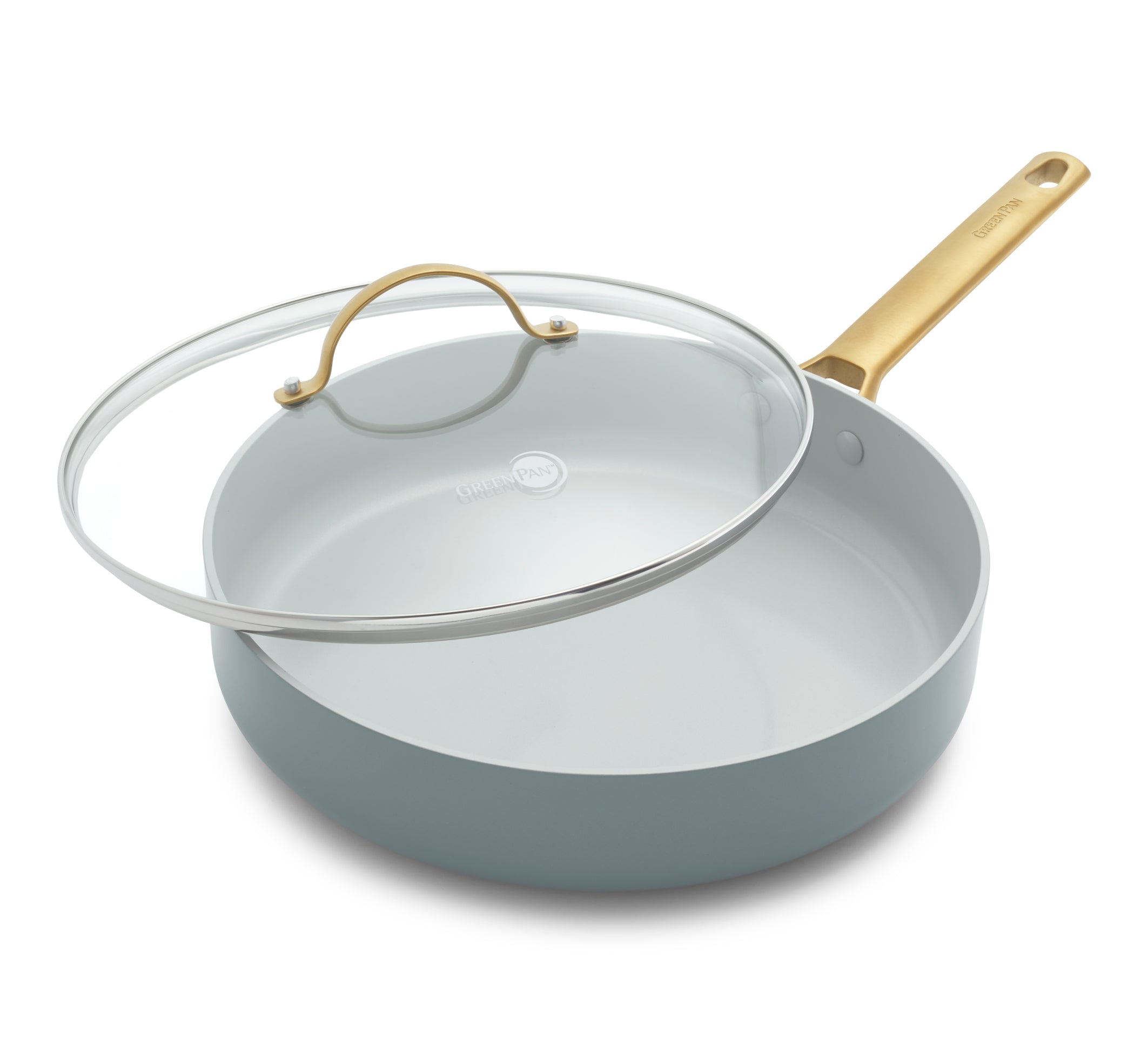 Padova SkyBlue Sauté Pan with Lid With Lid 28cm 3 Litre