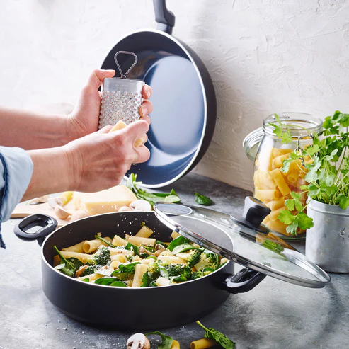 Torino Sauté Pan with Lid 28cm