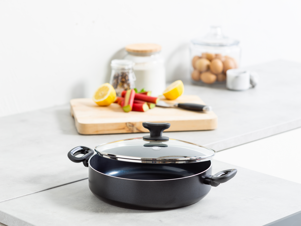Torino Sauté Pan with Lid 28cm