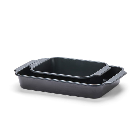 Bistro Carbon Steel 2-Piece Brownie & Cake Pan Set