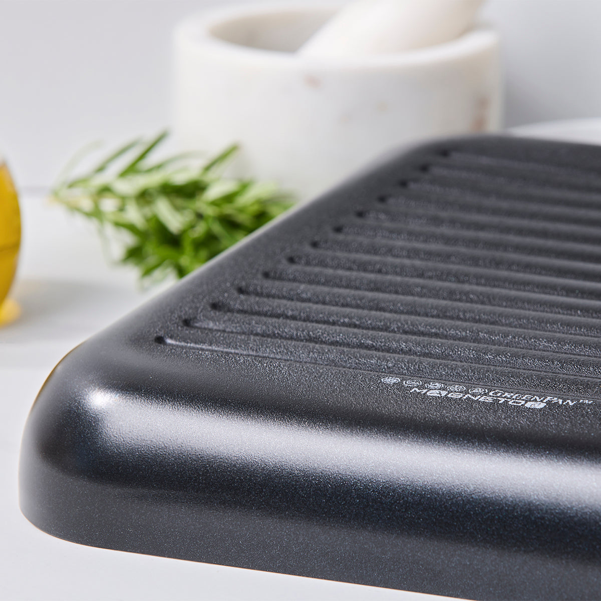 Memphis Ceramic Non-Stick 28 cm Grill Pan
