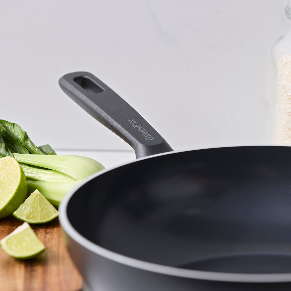 Memphis Ceramic Non-Stick 28 cm Wok