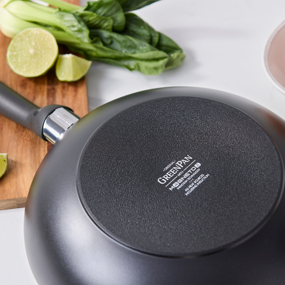 Memphis Ceramic Non-Stick 28 cm Wok