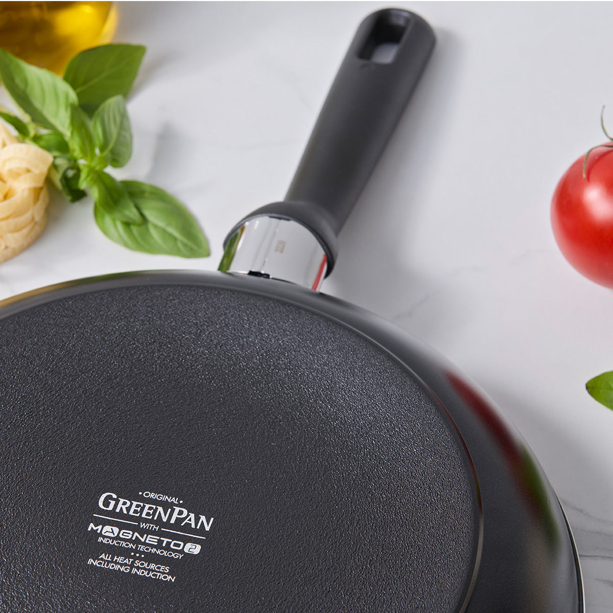 Memphis Ceramic Non-Stick 24 cm Frypan