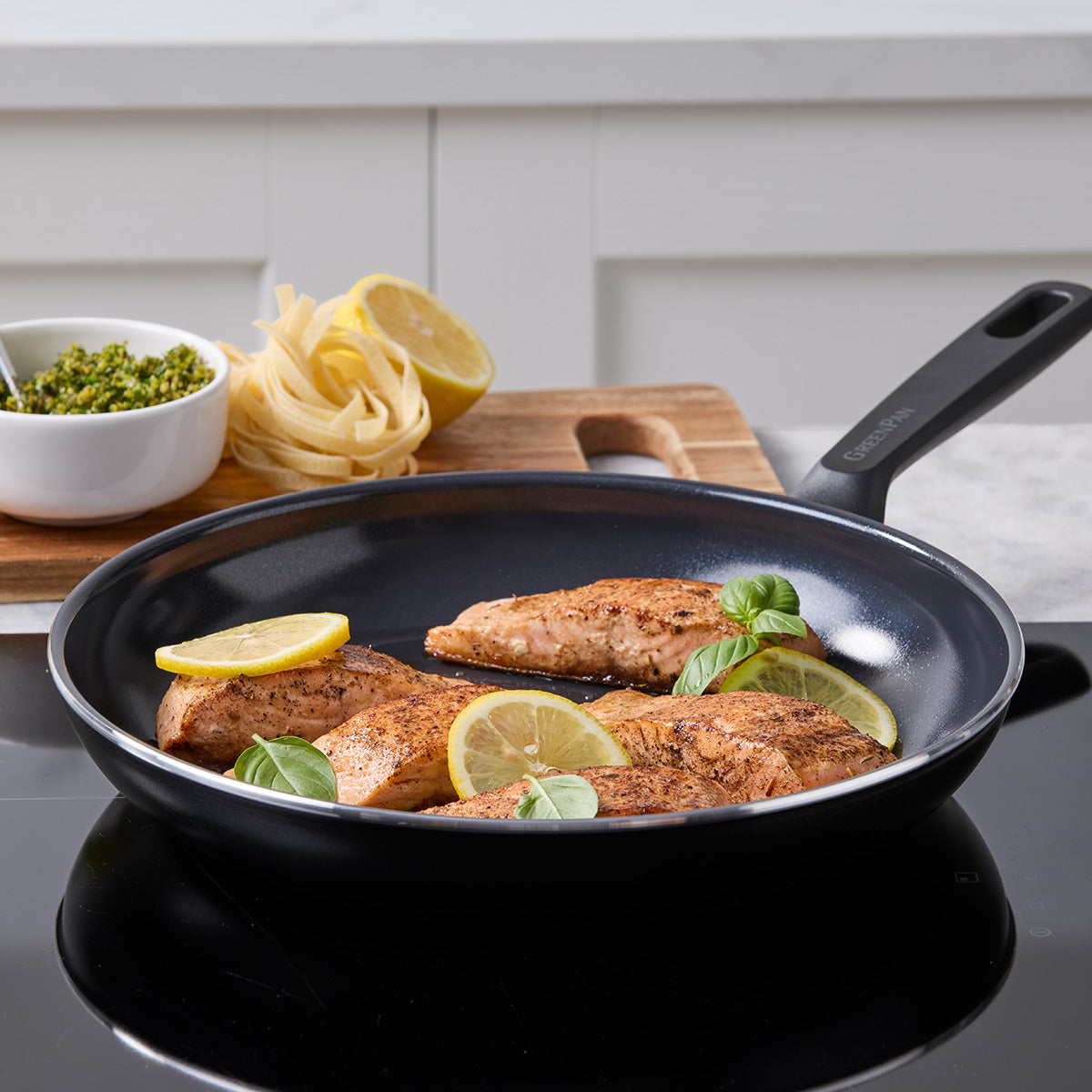Memphis Ceramic Non-Stick 30 cm Frypan