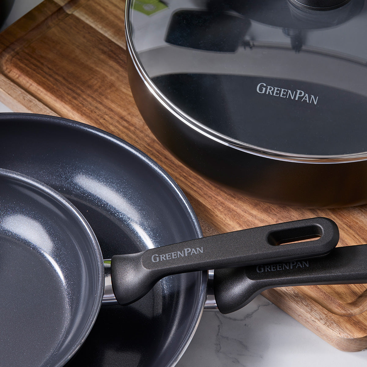 Memphis Ceramic Non-Stick 18-Piece Cookware Set