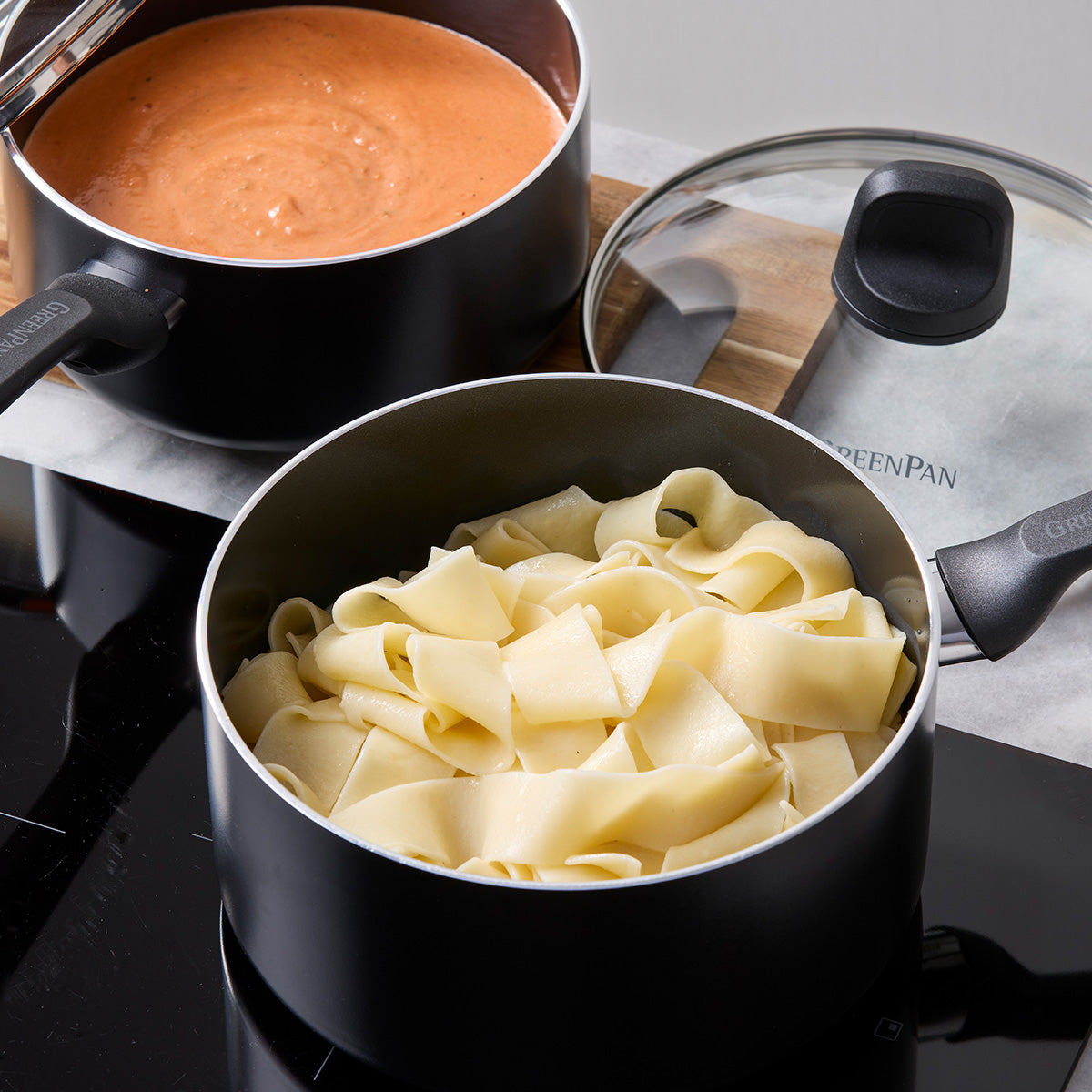 Memphis Ceramic Non-Stick 7-Piece Cookware Set