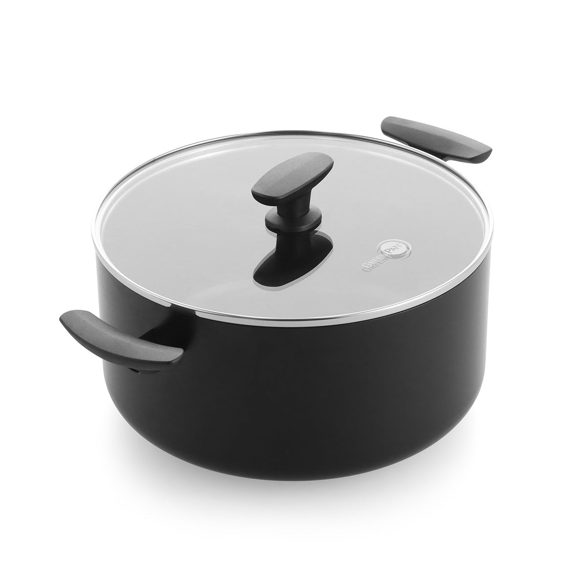 Smart Ceramic Non-Stick 5.1-Litre Stockpot with Lid