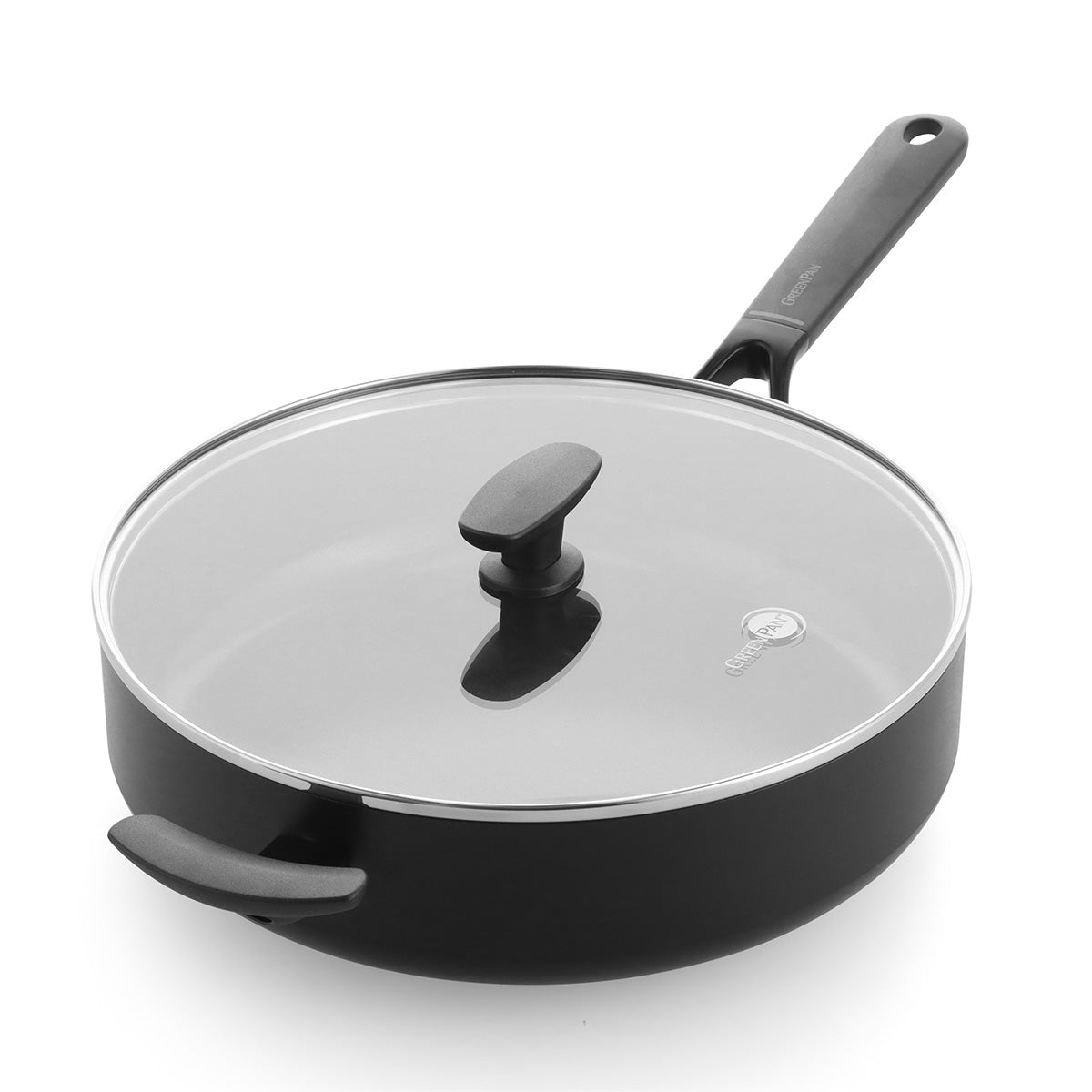 Smart Ceramic Non-Stick 4.2-Litre Sauté Pan with Lid