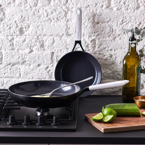 Smart Collection Marble 2pc Frying Pan Set