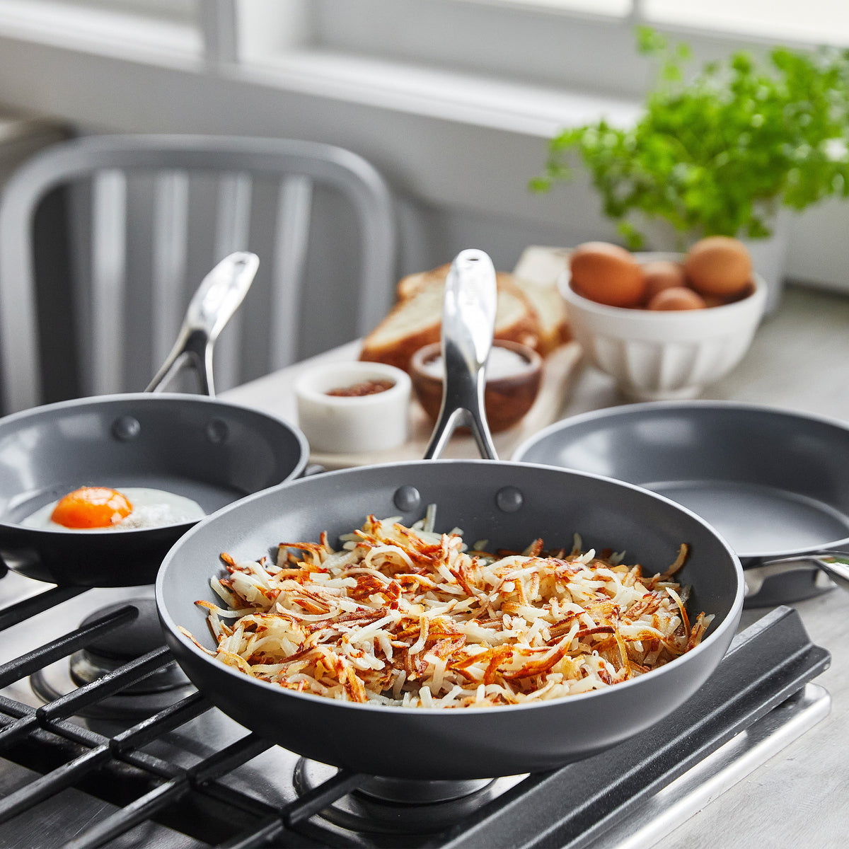 Valencia Pro Ceramic Non-Stick 11-Piece Cookware Set