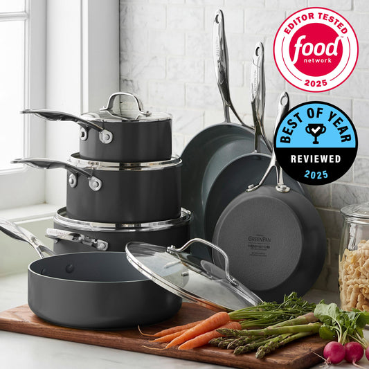 Valencia Pro Ceramic Non-Stick 11-Piece Cookware Set
