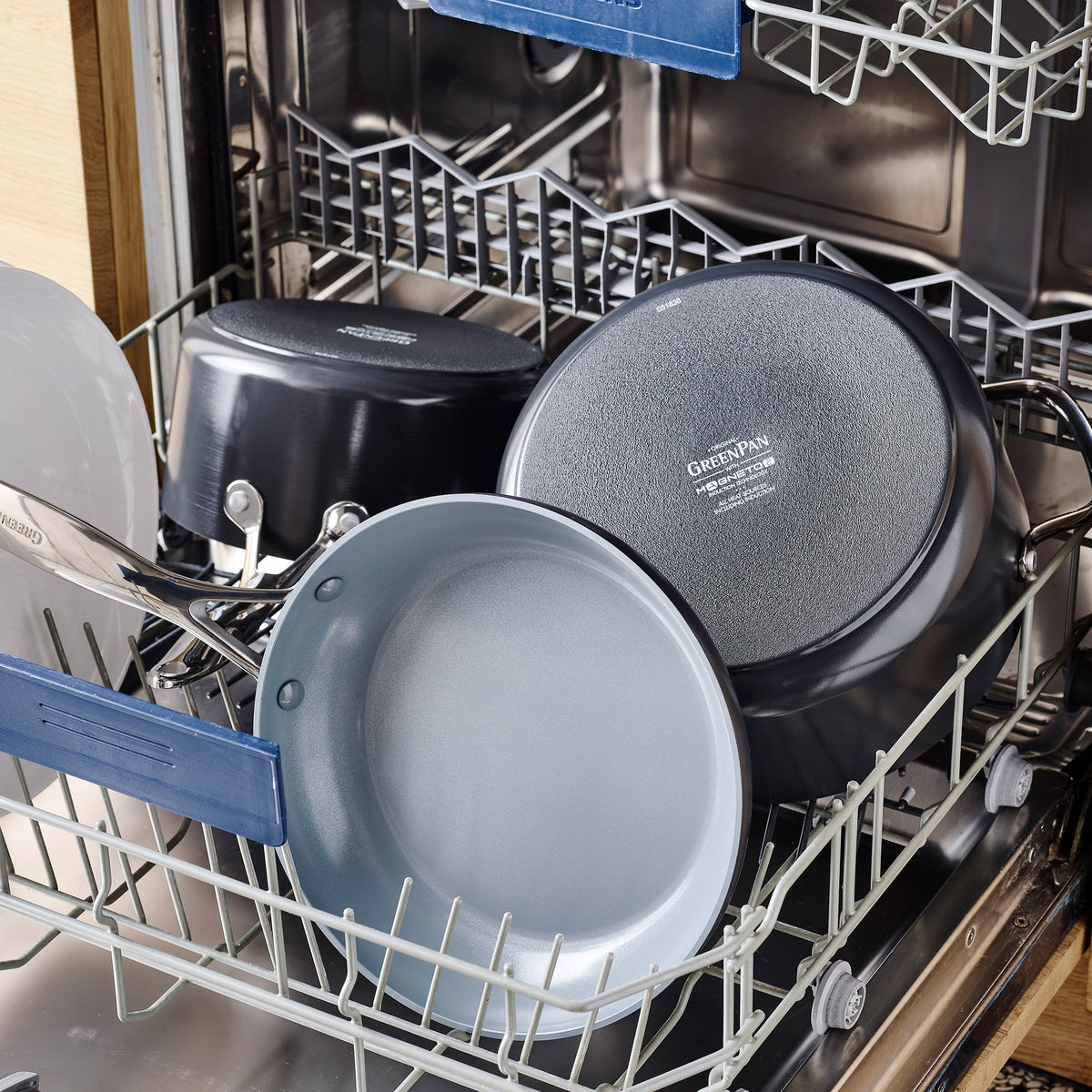 Valencia Pro Ceramic Non-Stick 19-Piece Cookware Set | Gray