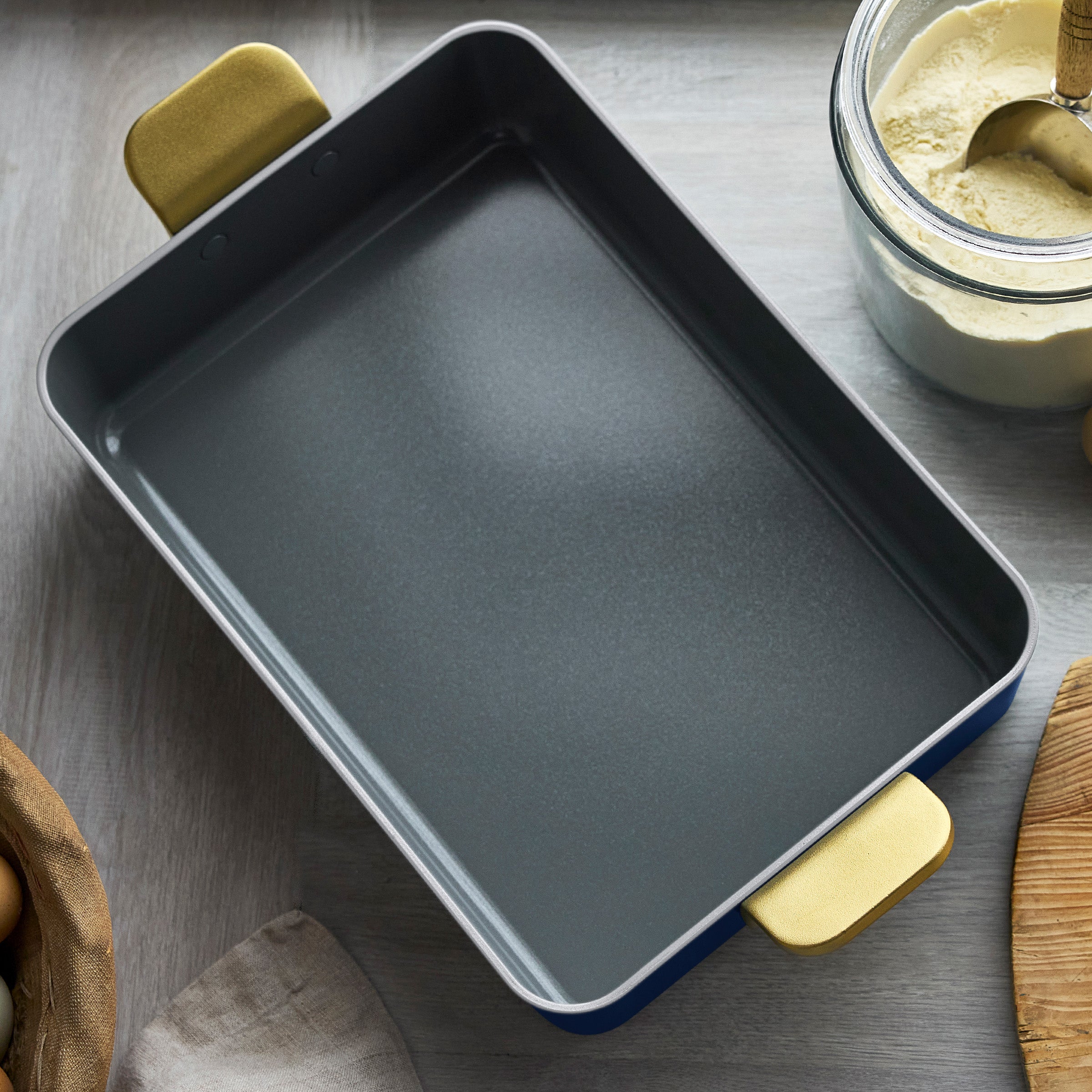 Stanley Tucci™ Ceramic Non-Stick Lasagna Pan | Marino Blue