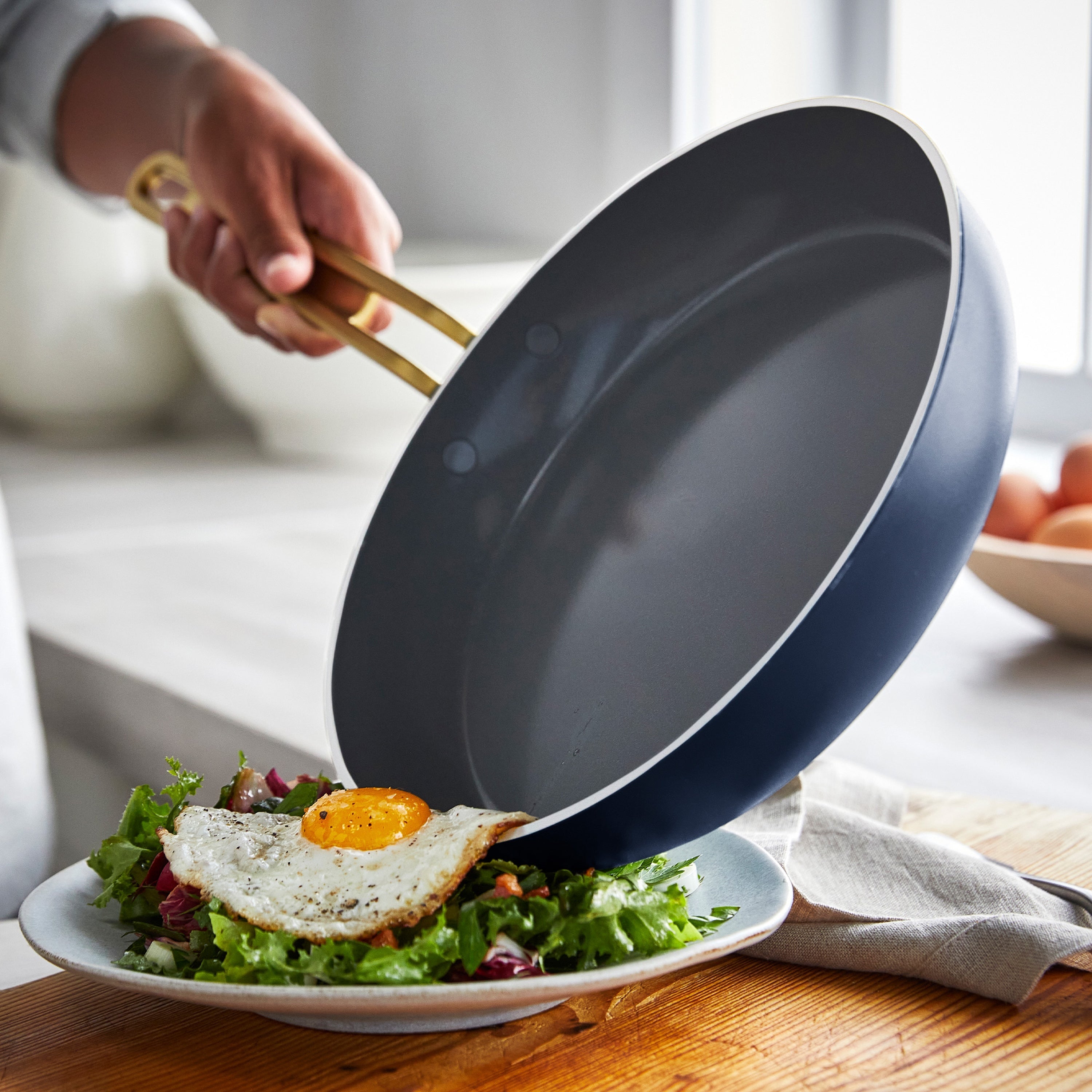 Stanley Tucci™ Ceramic Non-Stick 11-Piece Cookware Set | Marino Blue