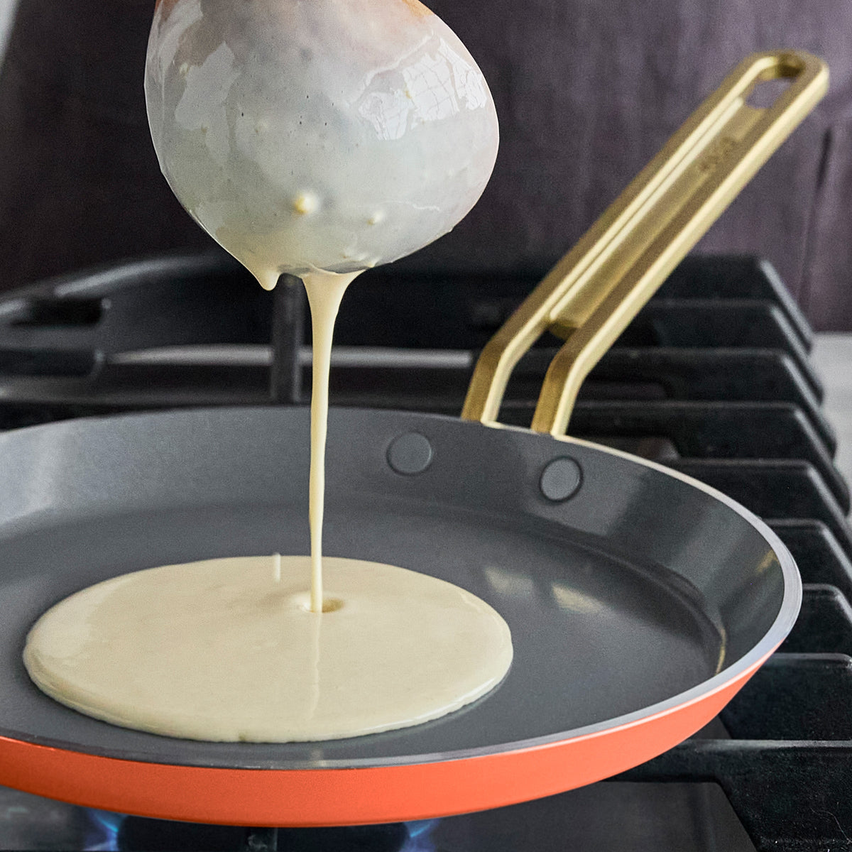 Stanley Tucci™ Ceramic Non-Stick 26 cm Crepe and Omelette Pan | Amalfi Sunset