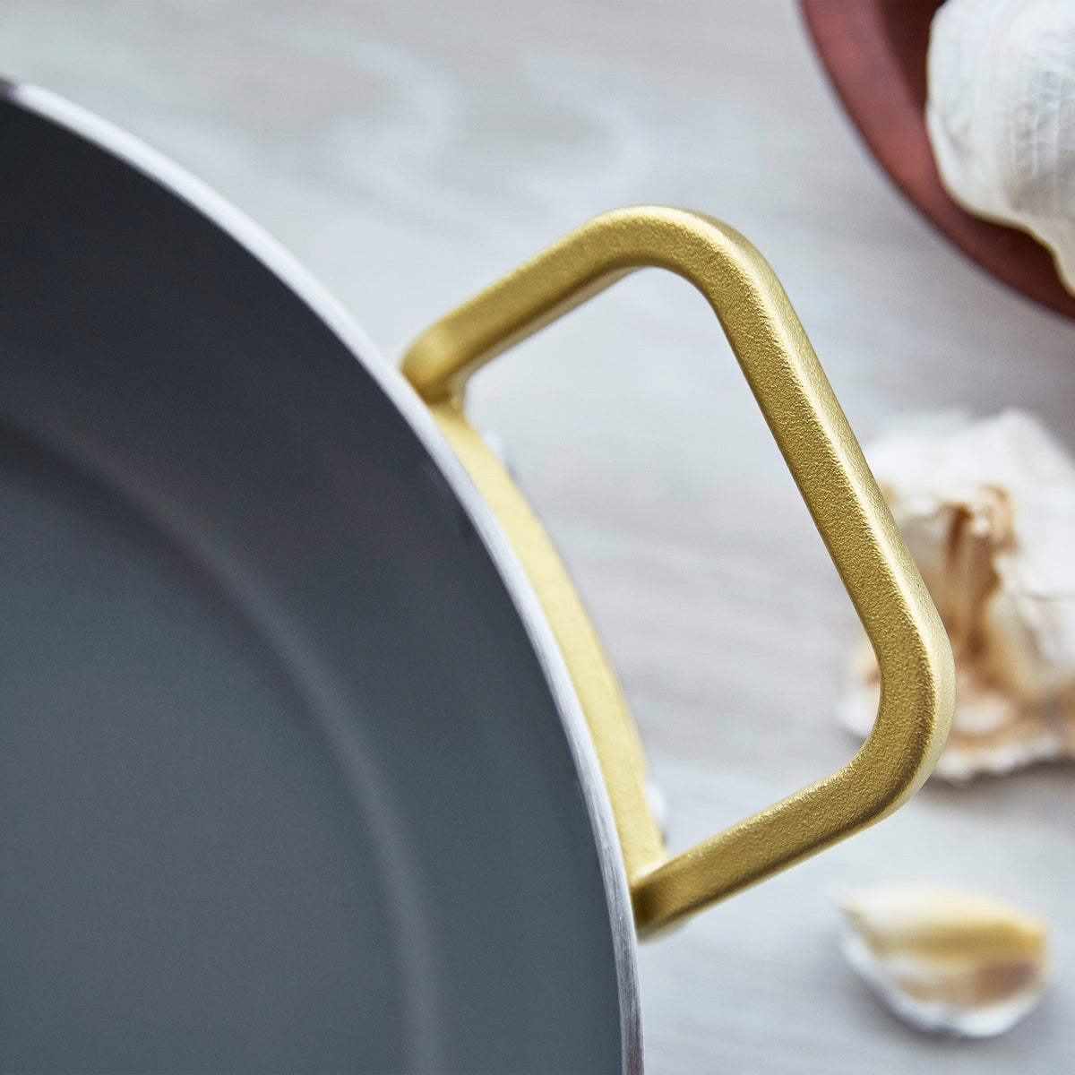 Stanley Tucci™ Stainless Steel Ceramic Non-Stick 4.25-Litre Stanley Pan Jr. with Lid