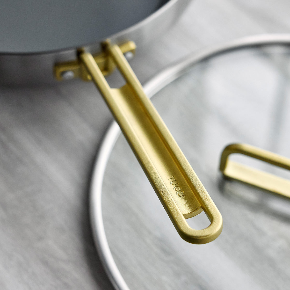 Stanley Tucci™ Stainless Steel Ceramic Non-Stick 4.25-Litre Stanley Pan Jr. with Lid