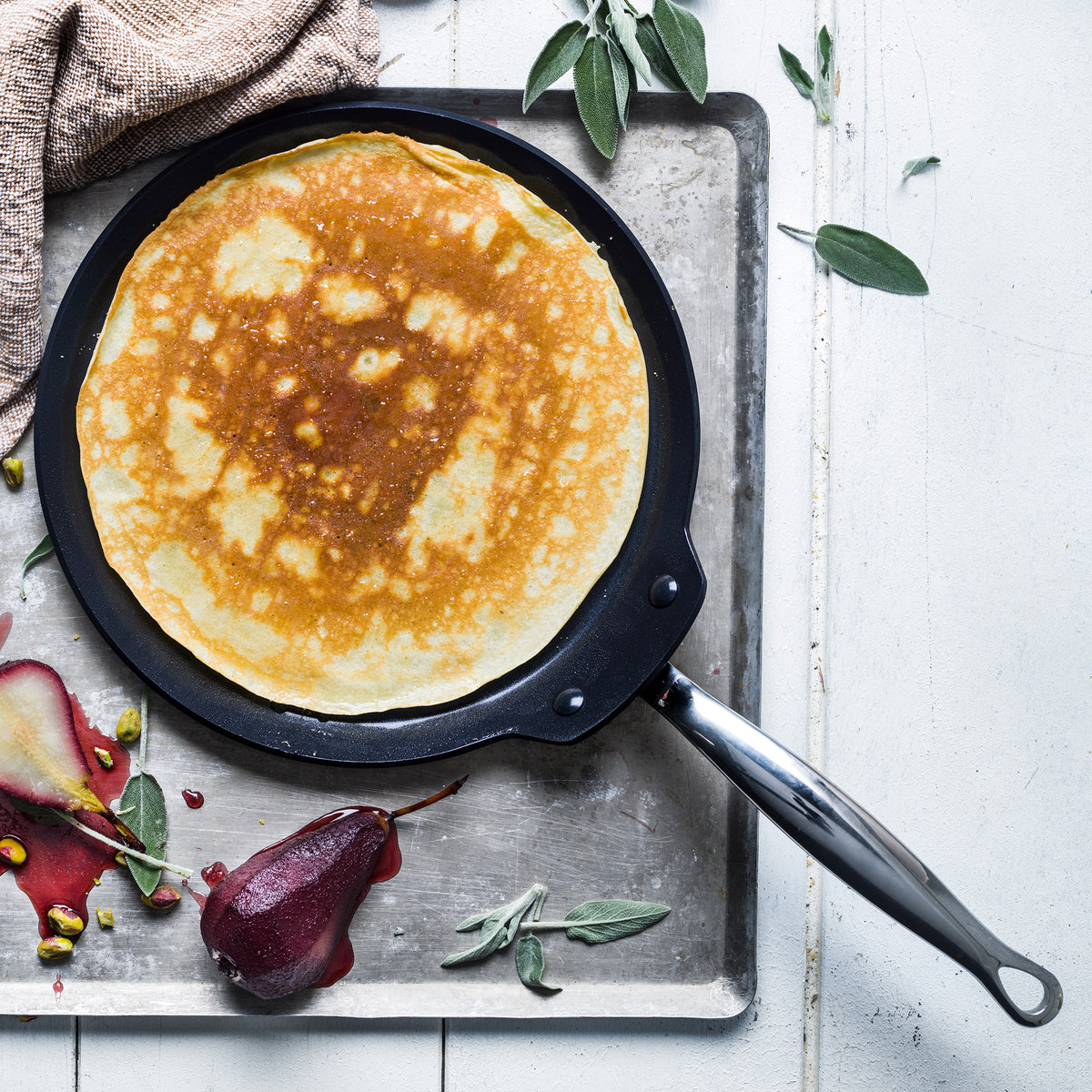 Barcelona Ceramic Non-Stick 28cm Pancake Pan