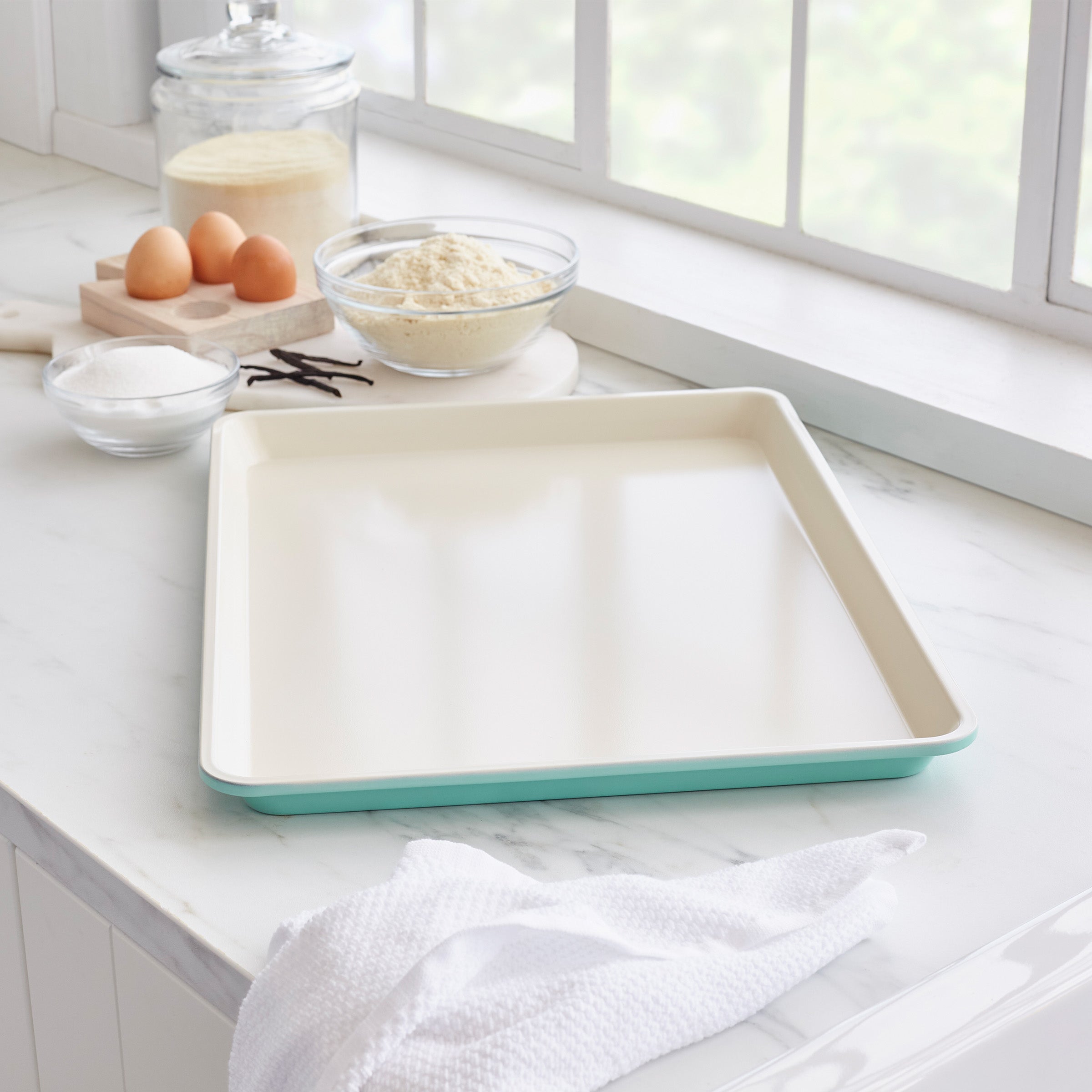 Contour Turquoise Cookie Sheet