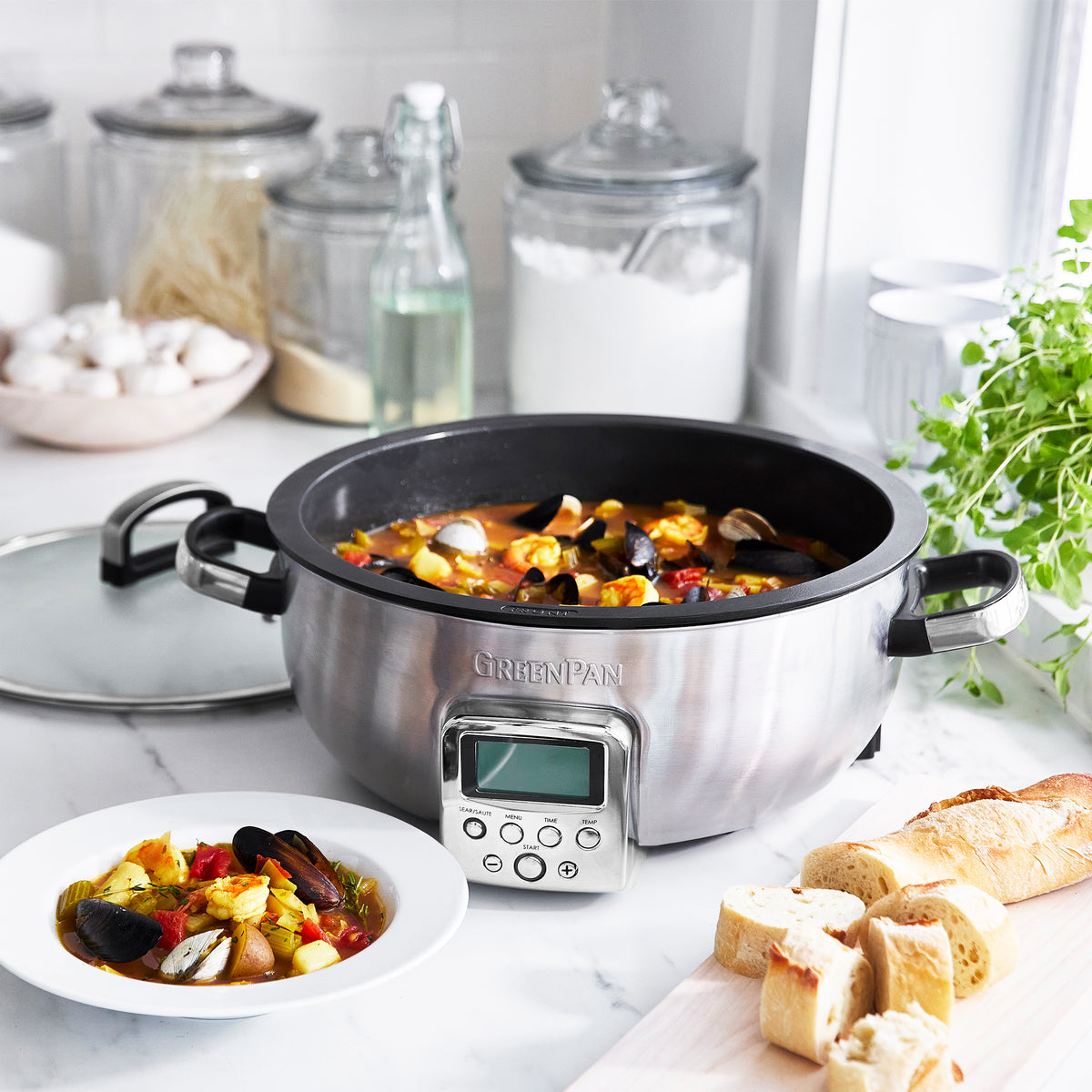 5.6-Litre Omni Cooker | Stainless Steel