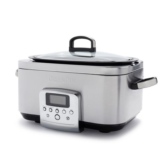 Slow cooker Stainless Steel 6L