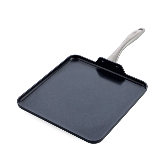 Lima Midnight Square Griddle Pan 28cm
