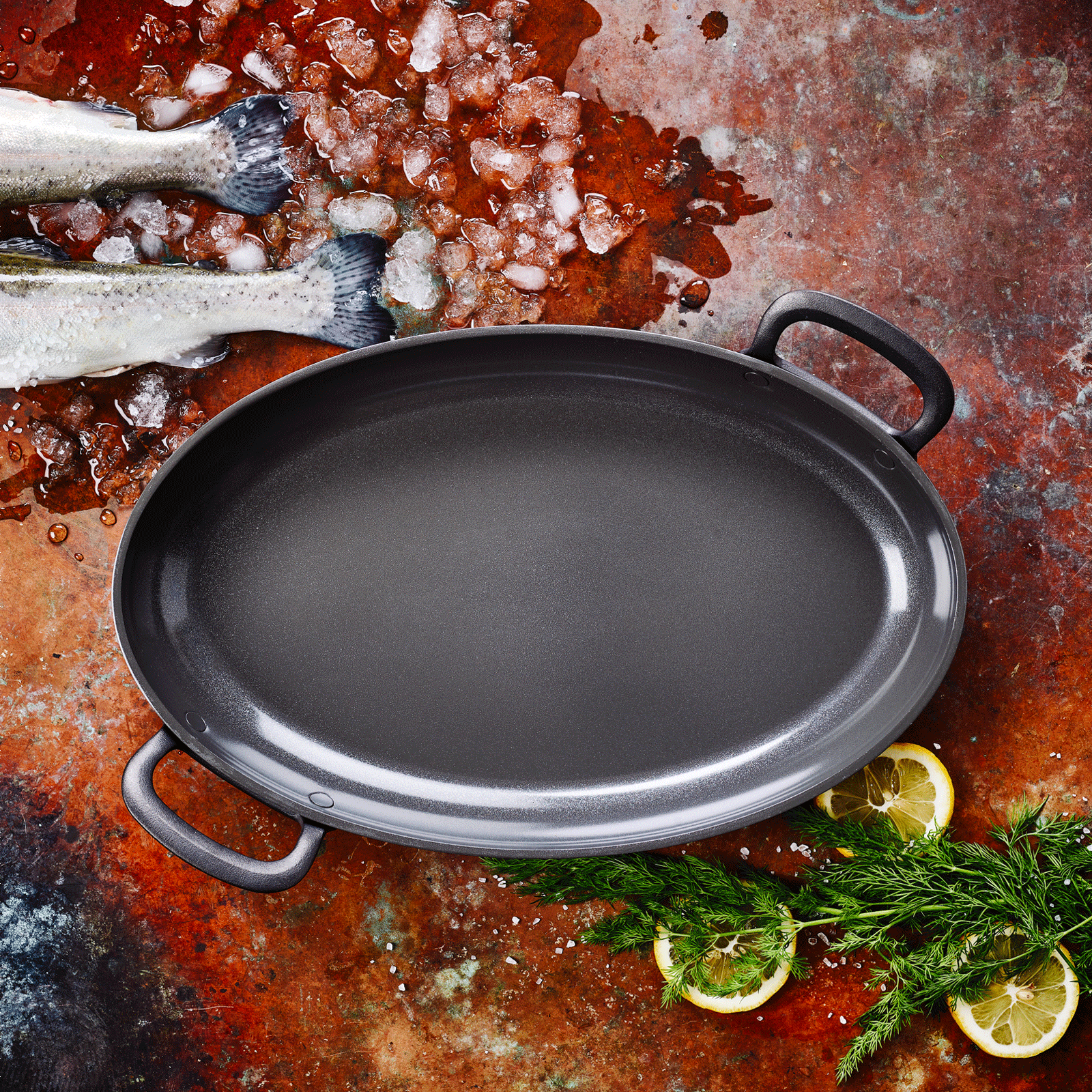 Craft oval Fish Pan
